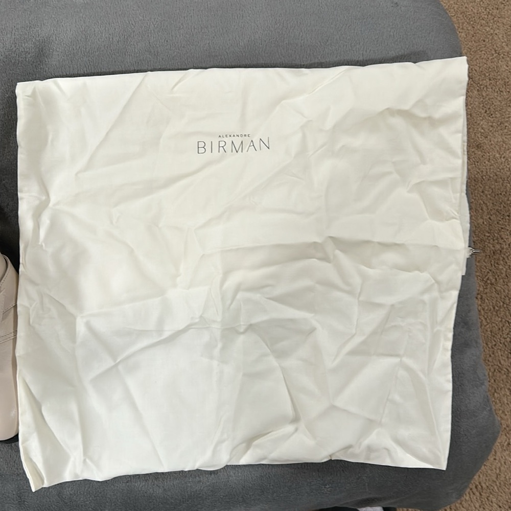 Alexandre Birman Lolita cream combat boots size 39 brand new in box - Picture 5 of 7